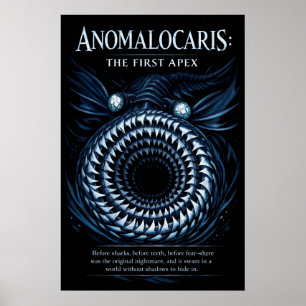 Poster Anomalocaris O Primeiro Artefato Ápice