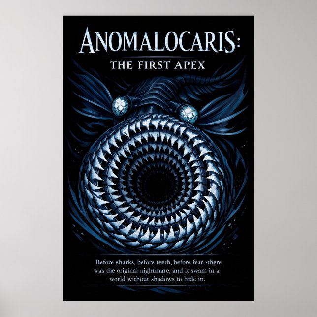 Poster Anomalocaris O Primeiro Artefato Ápice (Frente)