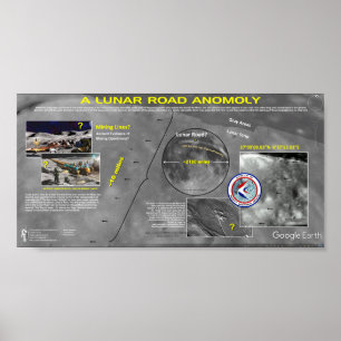Poster Anomolia da Estrada Lunar