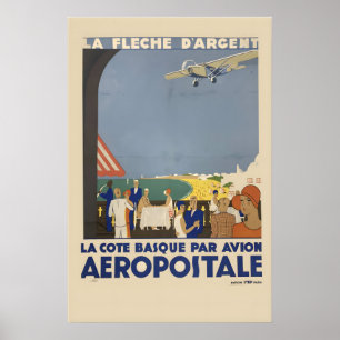 Poster Anos 1920 “Bologna Itália” Estilo Vintage Italiano