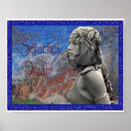 Poster Anos setenta Sonham A Garota