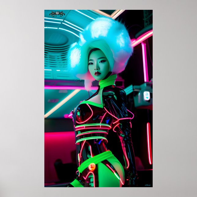 Poster Another Victim of the New TRON Fashions (Frente)