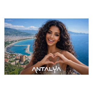 PÔSTER ANTALYA - TURQUIA