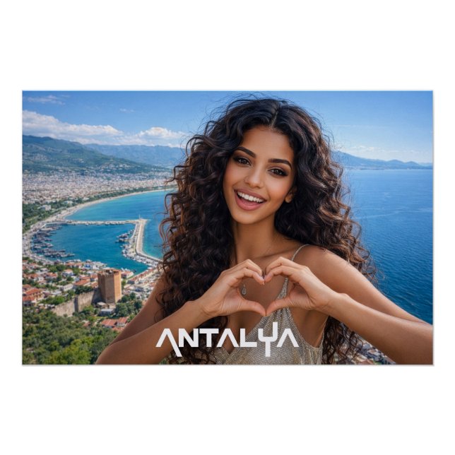 PÔSTER ANTALYA - TURQUIA (Frente)