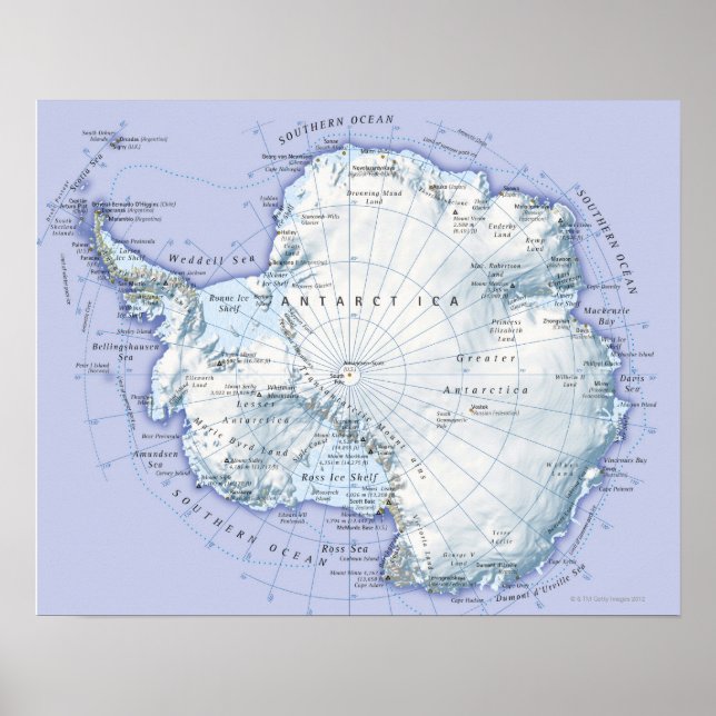 Poster Antarctica (Frente)