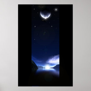 Poster Antares no silêncio