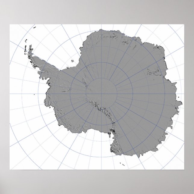 Pôster Antártica (Frente)