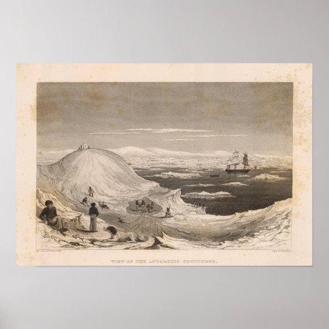 Pôster Antártica 3 (Frente)