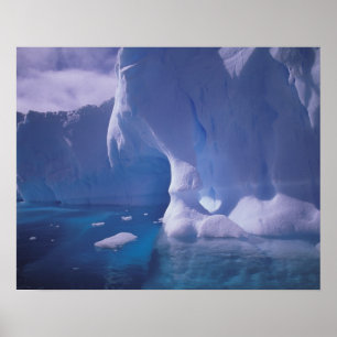 Pôster Antártida. Paisagens de gelo da Antártica 3