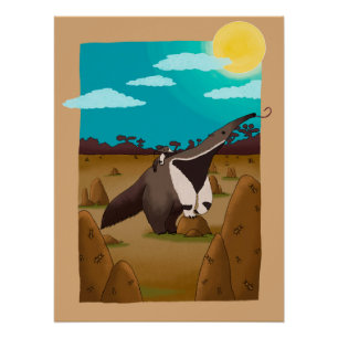 Pôster Anteater - Tamanduá