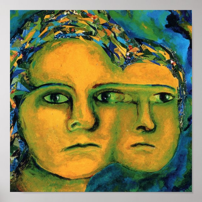 Pôster Antecipação - Deusa Dourada e Esmeralda (Frente)