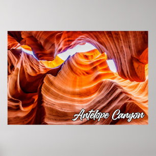 Poster Antelope Canyon Navajo Nation, EUA