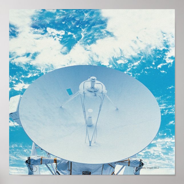Poster Antena no espaço (Frente)