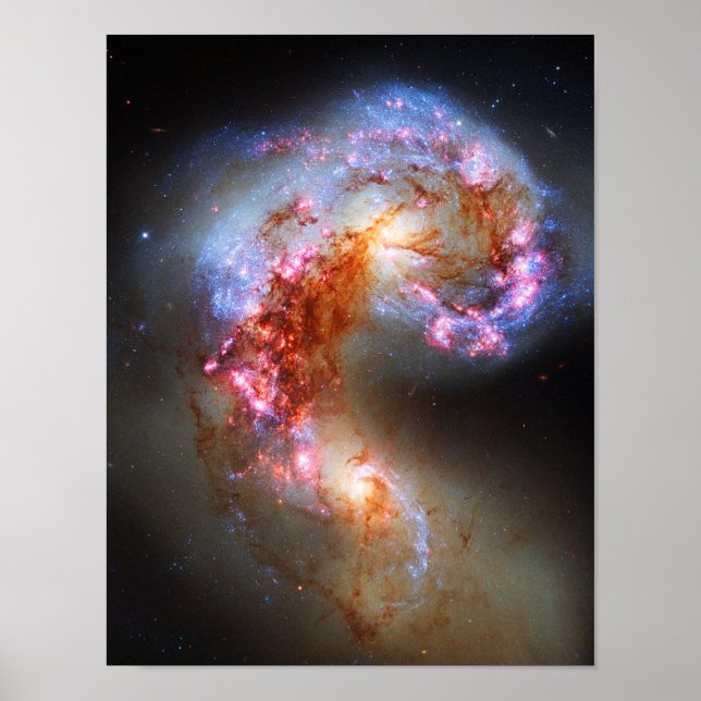Pôster Antennae Galaxies (Frente)