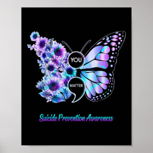 Poster Anteriormente em Semicolon Prevenção ao Suicídio