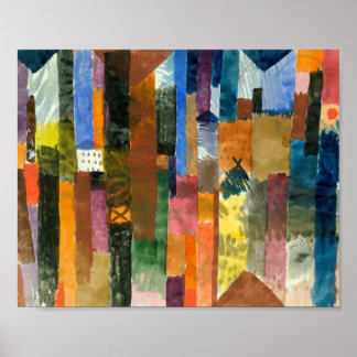 Poster Antes da Cidade: Paul Klee 1915