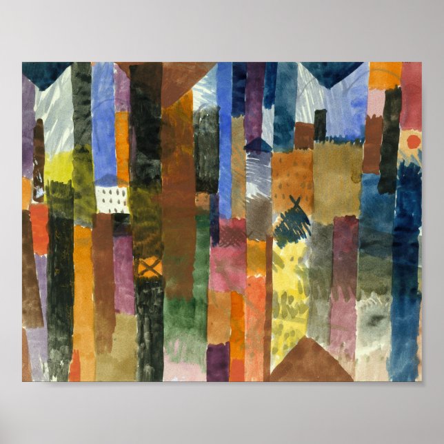 Poster Antes da Cidade: Paul Klee 1915 (Frente)