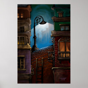 Poster Antes do trem por J. Matthew Root