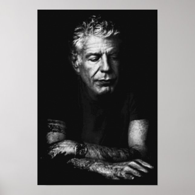 Poster Anthony Bourdaim (Frente)