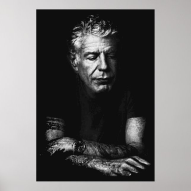 Poster Anthony Bourdaim (Frente)