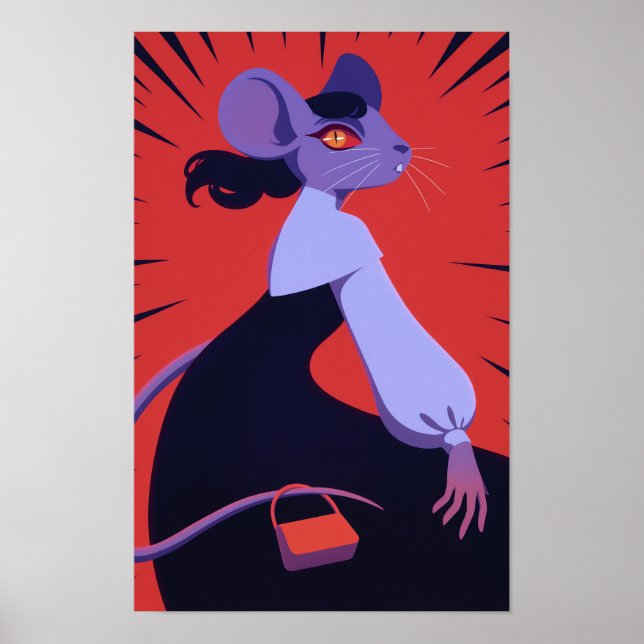 Poster Anthro Rat (Frente)