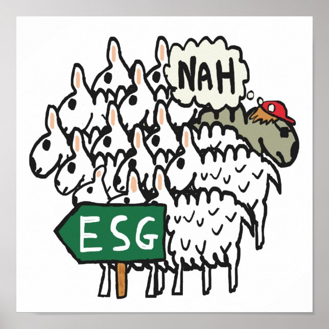 Poster Anti ESG (Frente)