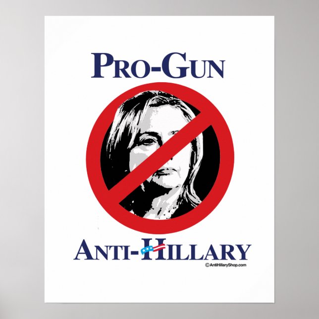 Poster Anti-Hillary Pro-Gun - Anti-Hillarypng.png (Frente)