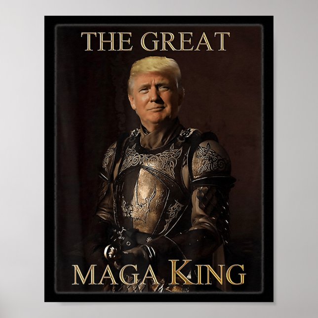 Poster Anti Joe Biden Ultra Maga O Retorno Do Excelente (Frente)