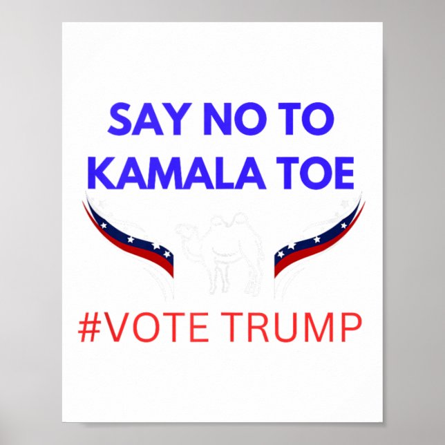 Poster Anti Kamala Harris (Frente)