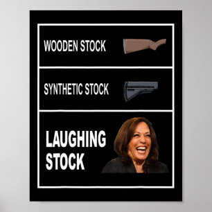 Poster Anti-Kamala Harris Piada Engraçada Republicana