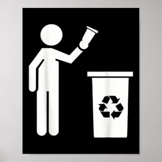 Poster Anti Lixo Sem Meio Ambiente Proteção Ambiental