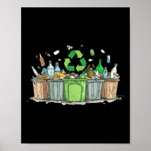 Poster Anti Lixo Sem Proteção Ambiental Ambiental