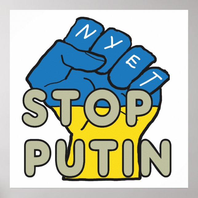 Poster Anti-Putin (Frente)