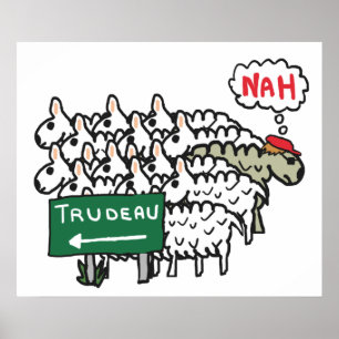 Poster Anti-Trudeau