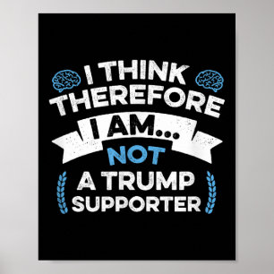 Poster Anti Trump 2020 Camisas & Presentes Por Mek -