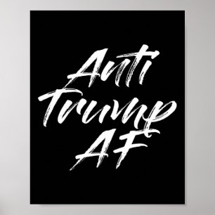 Poster Anti Trump Af S Político