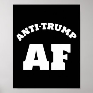 Poster Anti-Trump Af Shirt Resiste 45 Impeach Protest 1