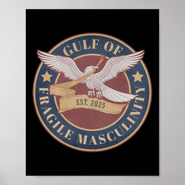 Poster Anti Trump, Feminist, Gulf Of Mexico, Never Trump  (Frente)