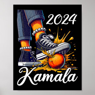 Poster Anti-trump Kamala Harris 2024