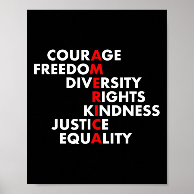 Poster Anti-Trump Resiste a Política (Frente)