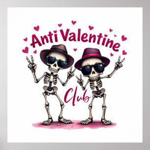 Poster Anti Valentine Club
