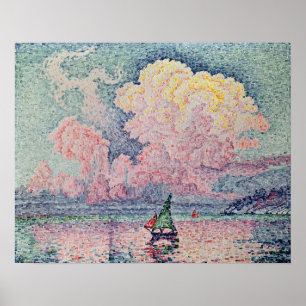 Poster Antibes, Nuvem cor-de-rosa, 1916
