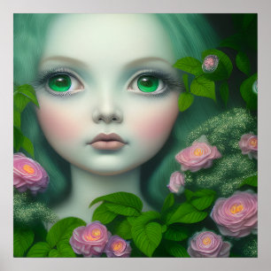 Poster Antídoto Ivy Green Eyed Girl