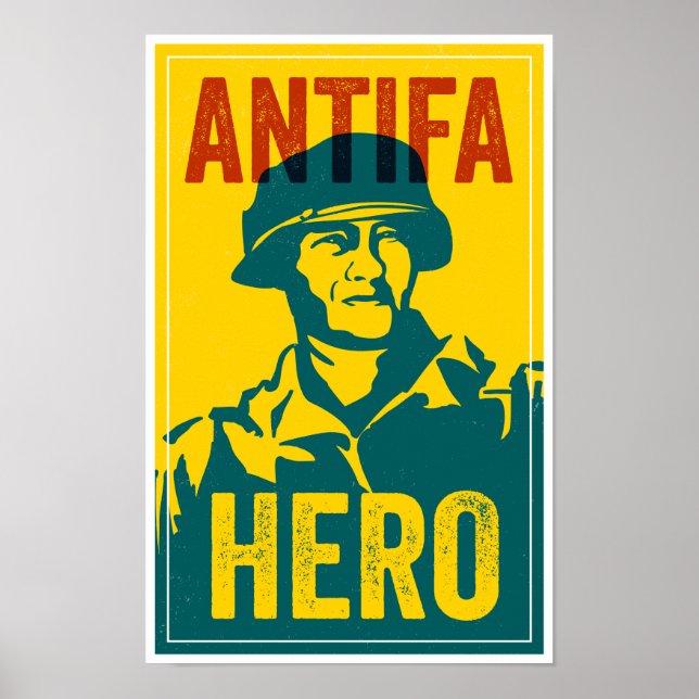 Poster ANTIFA HEROES SERIES: Saving Private Ryan  (Frente)