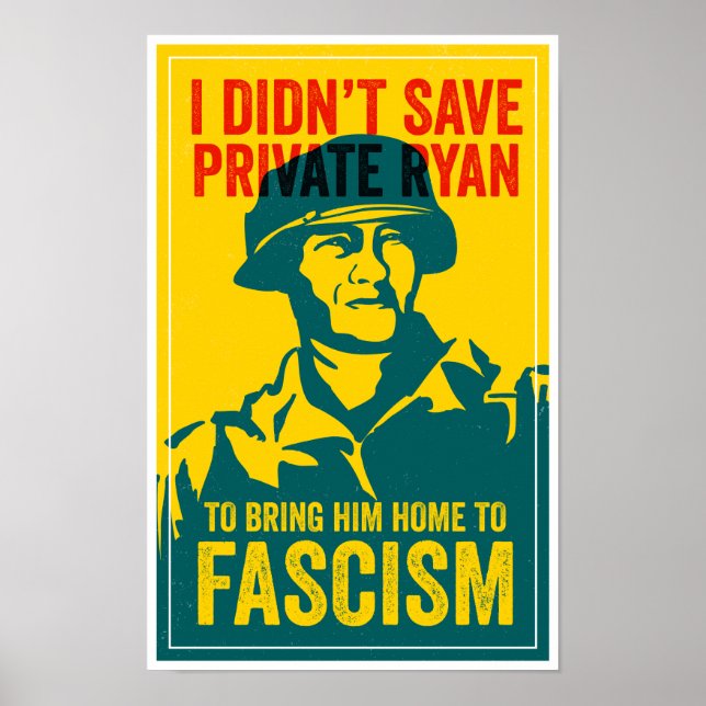 Poster ANTIFA POSTER: Saving Private Ryan | Digital  (Frente)