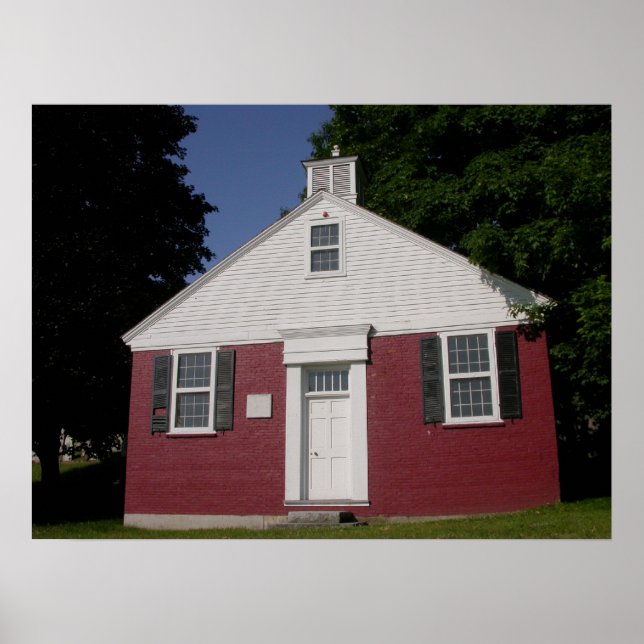 Pôster Antiga Casa da Escola (Frente)