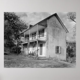 Pôster Antiga Casa na Ponte Verde do Castelo