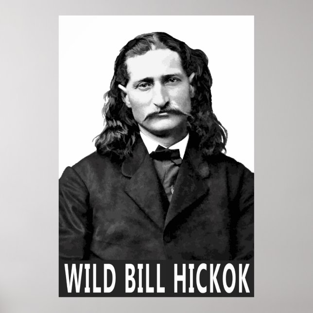 PÔSTER ANTIGA LEGENDA OCIDENTAL: WILD BILL HICKOK (Frente)