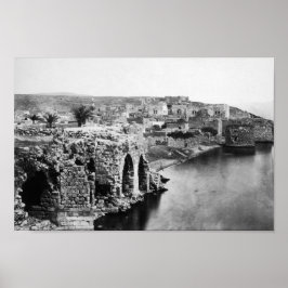 Poster Antigas Tíerias no Mar da Galileia