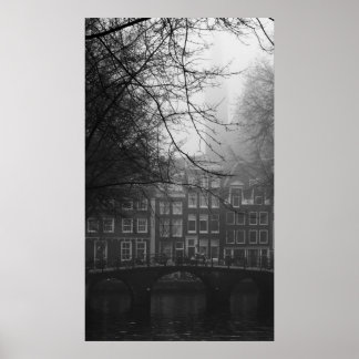 Poster Antigo Amsterdã